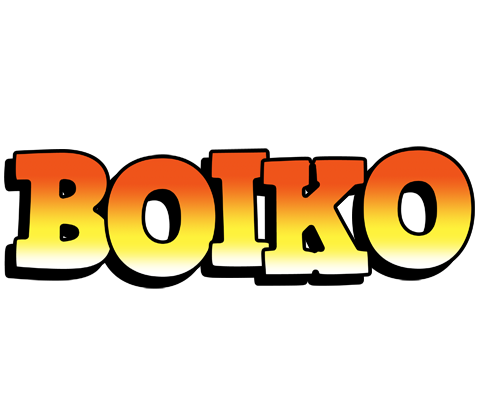 Boiko sunset logo