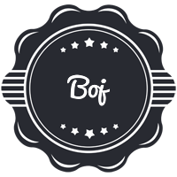 Boj badge logo