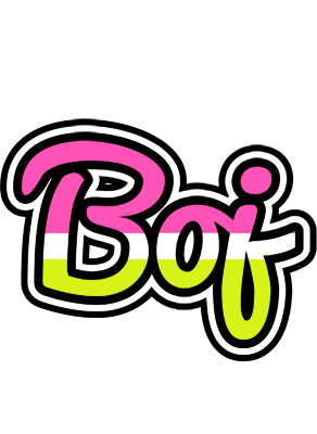 Boj candies logo