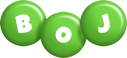 Boj candy-green logo