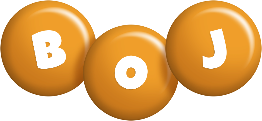 Boj candy-orange logo