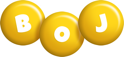 Boj candy-yellow logo