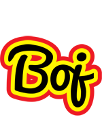 Boj flaming logo