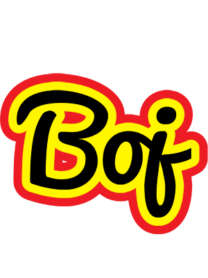 Boj flaming logo