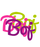 Boj flowers logo