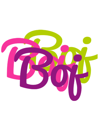Boj flowers logo