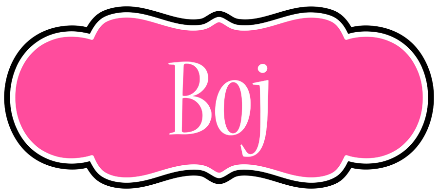 Boj invitation logo