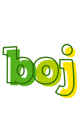 Boj juice logo