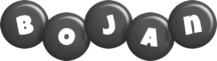 Bojan candy-black logo