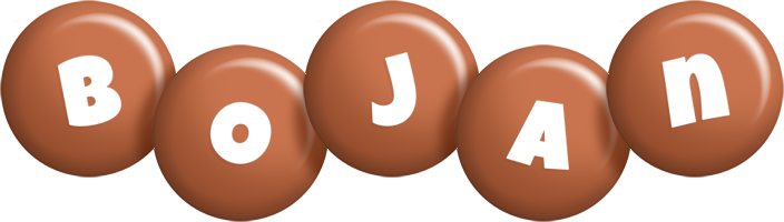 Bojan candy-brown logo