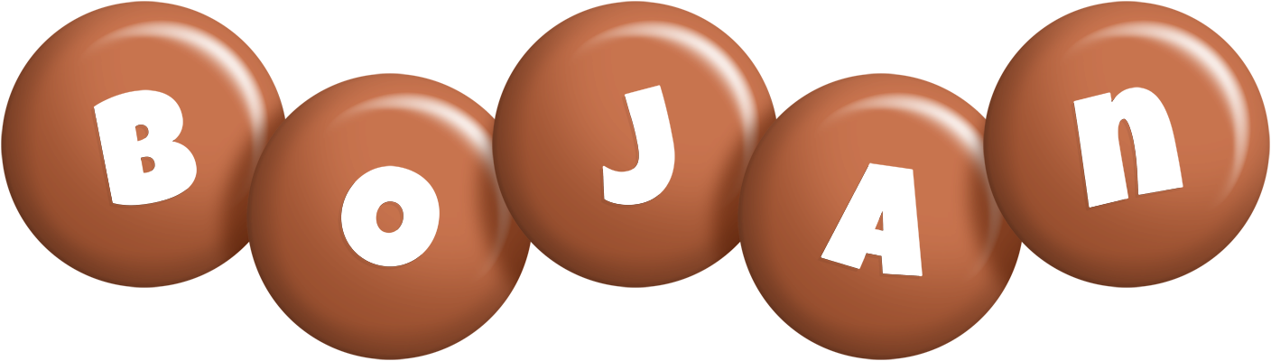 Bojan candy-brown logo