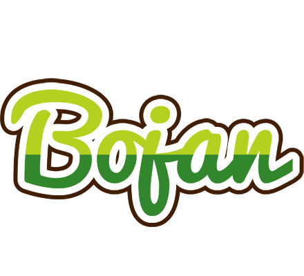 Bojan golfing logo
