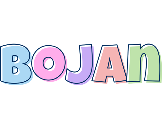 Bojan pastel logo
