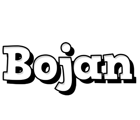 Bojan snowing logo