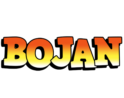 Bojan sunset logo
