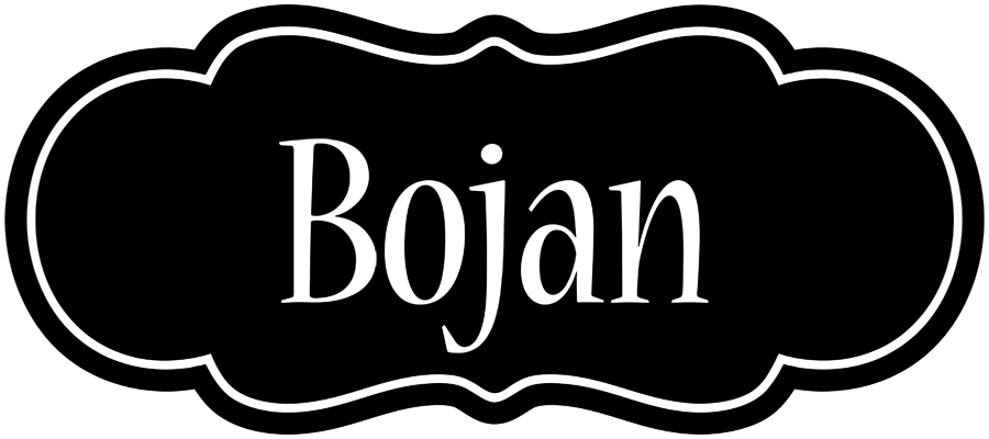 Bojan welcome logo