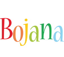 Bojana birthday logo