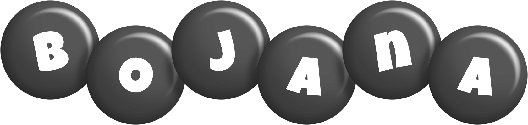 Bojana candy-black logo