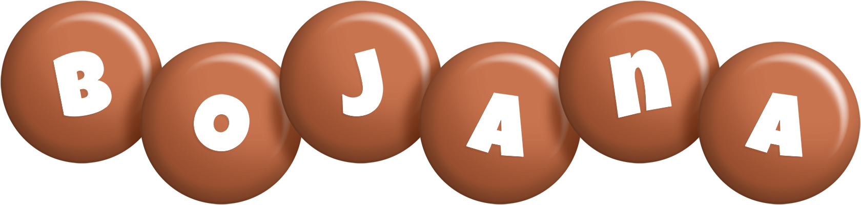 Bojana candy-brown logo