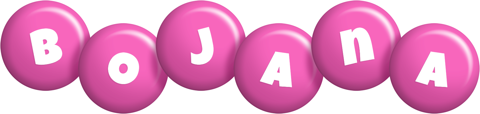 Bojana candy-pink logo
