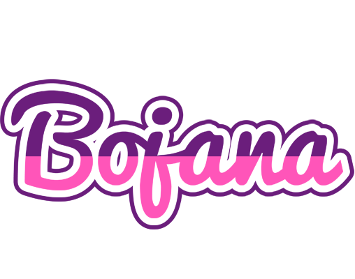 Bojana cheerful logo