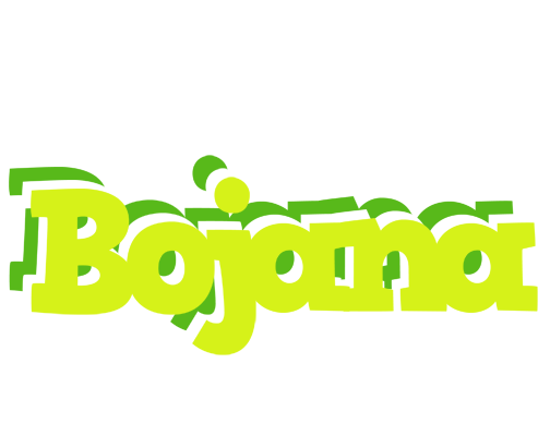 Bojana citrus logo