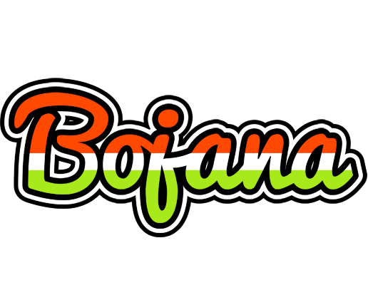 Bojana exotic logo