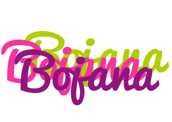 Bojana flowers logo