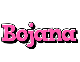 Bojana girlish logo