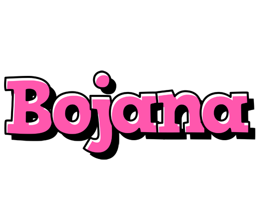 Bojana girlish logo