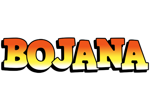 Bojana sunset logo