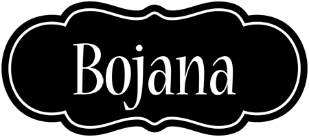 Bojana welcome logo