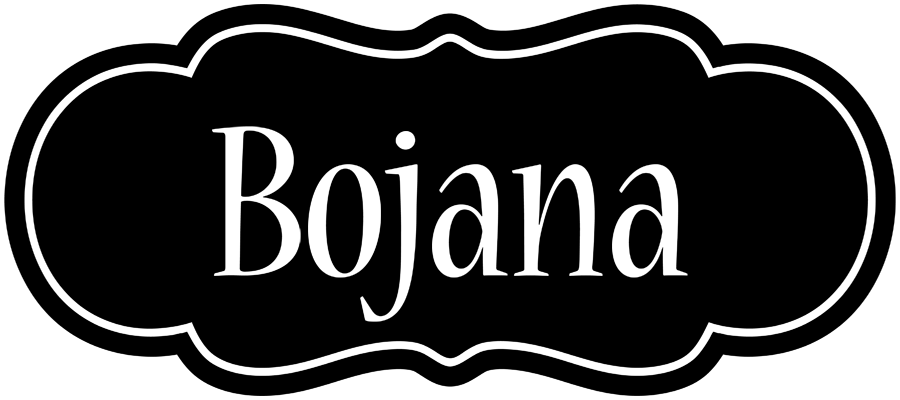 Bojana welcome logo