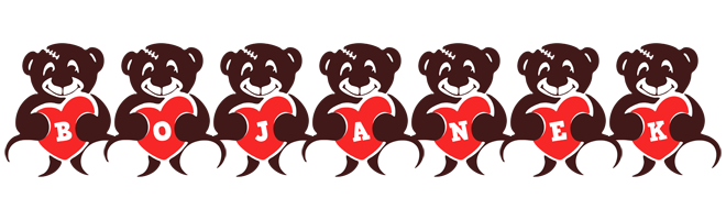 Bojanek bear logo