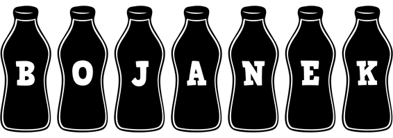Bojanek bottle logo