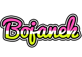 Bojanek candies logo
