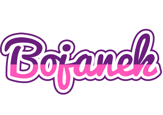 Bojanek cheerful logo