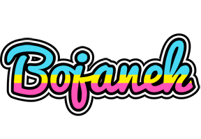 Bojanek circus logo