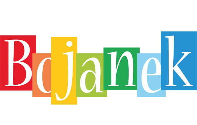 Bojanek colors logo