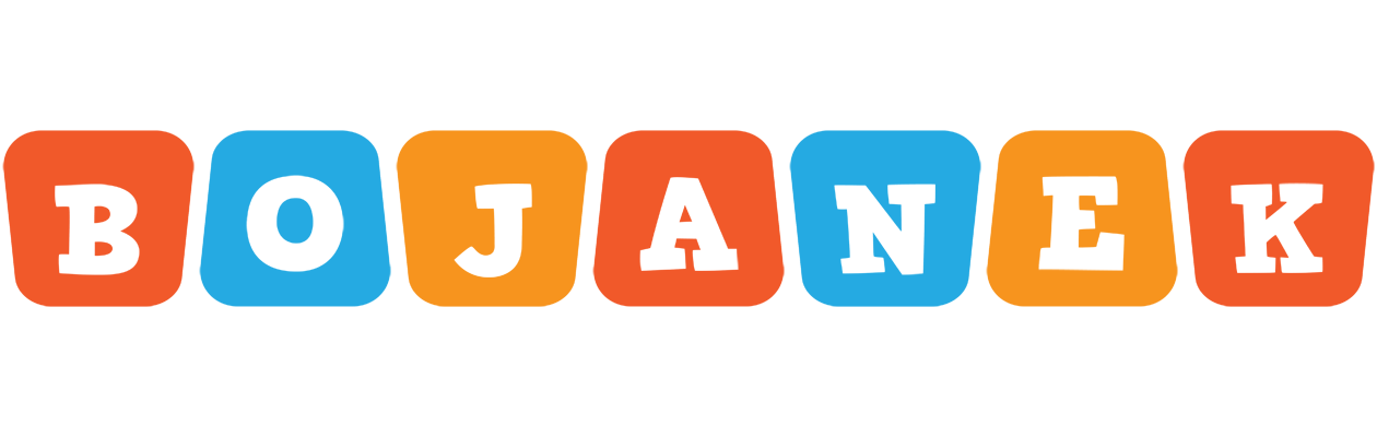 Bojanek comics logo