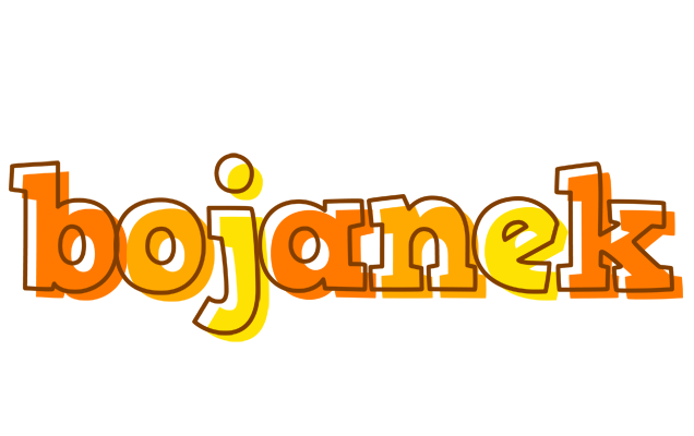 Bojanek desert logo