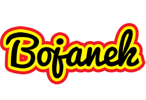 Bojanek flaming logo