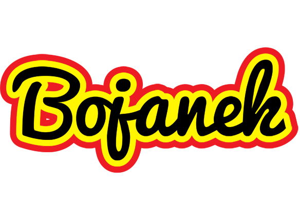Bojanek flaming logo