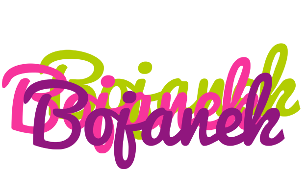 Bojanek flowers logo