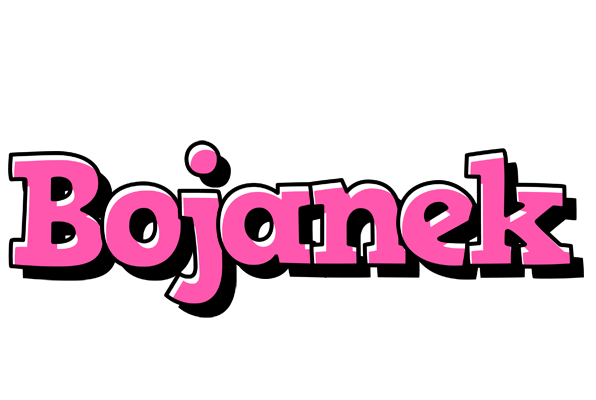 Bojanek girlish logo