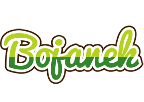 Bojanek golfing logo