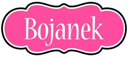 Bojanek invitation logo