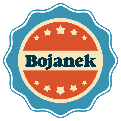 Bojanek labels logo