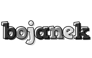 Bojanek night logo