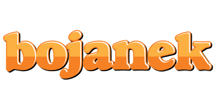 Bojanek orange logo